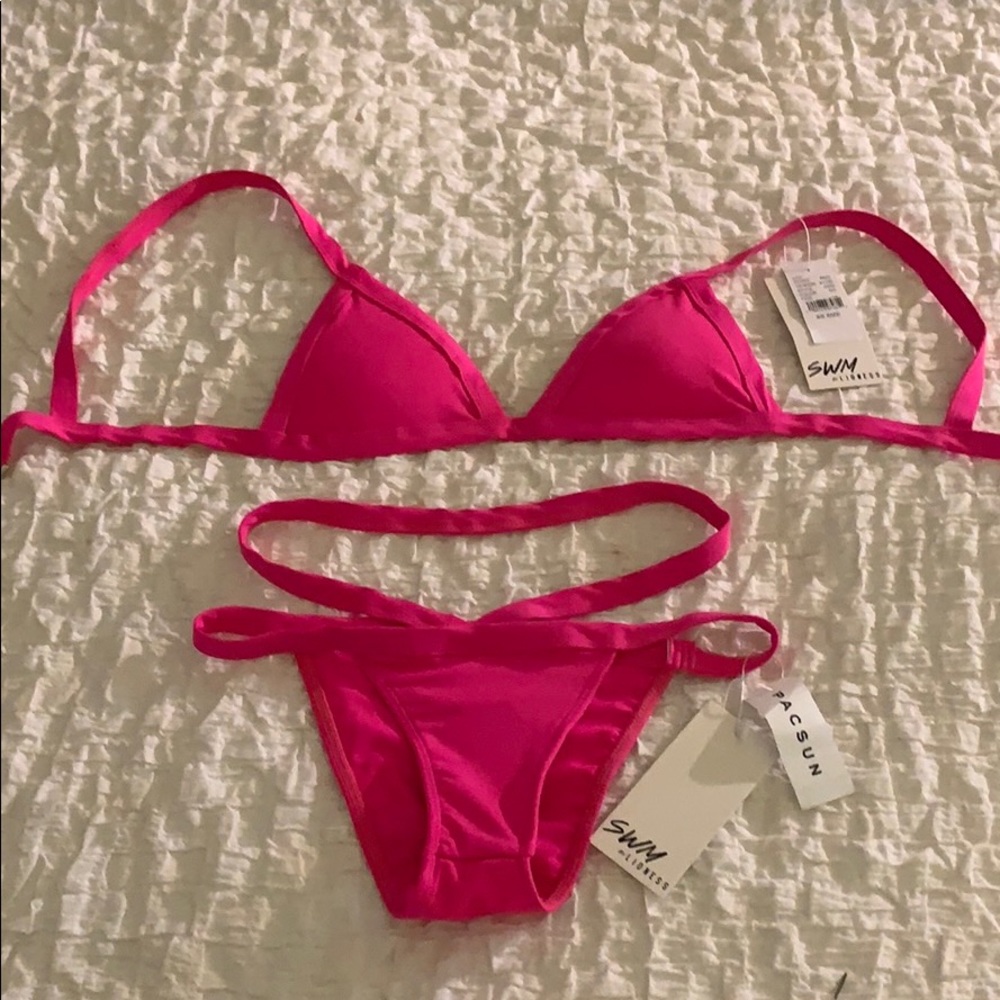 Brand new pink bikini